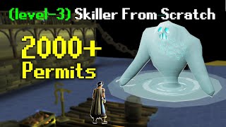 Loot From 2000 Tempoross Permits  OSRS Level 3 Skiller From Scratch 19 [upl. by Chan]