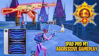 IPAD PRO M1 120FPS RUSH GAMEPLAY • BEST AGGRESSIVE Gameplay of PUBG MOBILE [upl. by Itsirhc]