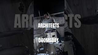 Architects  Doomsday  Drum Cover drums drumcover drummer architects doomsday drumcover [upl. by Notrab53]