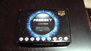 Unboxing decodificador Freesky Duo Max [upl. by Haliak]