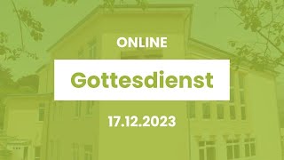 Diagnose  geistlich krank  Gemeinde Gottes Pforzheim  17122023 [upl. by Aihtenyc]