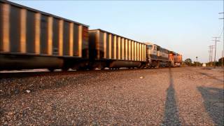 BNSF Coal Load Hitting the Interlocker at Milano TX  8122012  ATCS Monitoring [upl. by Arrej]