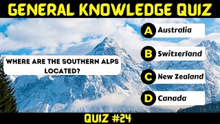 Trivia Quiz  Can You Score 100 General Knowledge Quiz [upl. by Gasser]