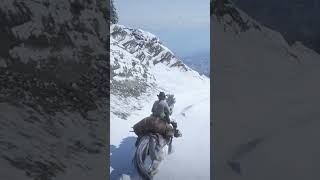 Riding over the Mountains D reddeadonline reddeadredemtion2 rdr2 rdo gaming games horse [upl. by Aikin]