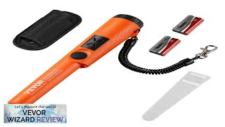 VEVOR Metal Detector Pinpointer Partial Waterproof Handheld Pin Pointer Wand 196 Review [upl. by Eiramyma99]