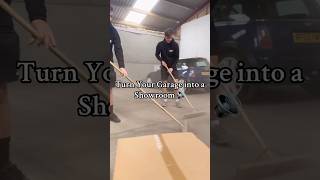 Satisfying Garage Renovation  ASMR Flooring  Showroom Transformation [upl. by Cleland]