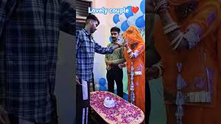 Lovely rajput couple ❣️😘 Royal Rajgharana 💞 shorts video 📸 rajsthani song ❣️😘 [upl. by Alyek]