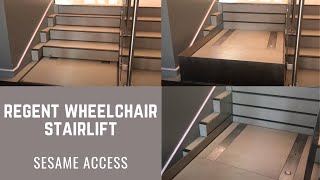 Regent Wheelchair Stair Lift In London [upl. by Lalat655]