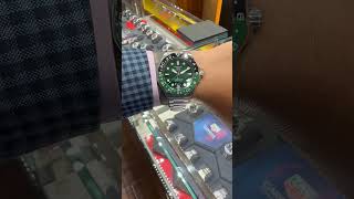 Tag Heuer Aquaracer GMT  Green amp Black [upl. by Lyall409]