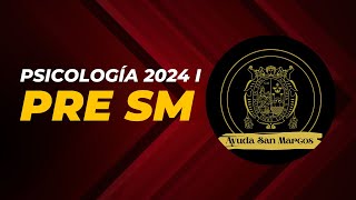 Psicología Semana 06  Pre San Marcos 2024 I Nuevo Ciclo📚🖥️ [upl. by Jarrell838]