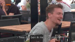 Zwangere vrouw ROOKT sigaret op een vol terras [upl. by Leveridge]