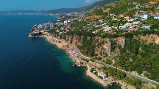 Vlorë Albania 2024 2K Drone Footage [upl. by Hausmann]