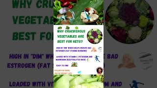 Why cruciferous vegetables are best in keto [upl. by Winstonn509]