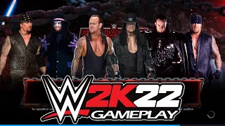 WWE 2K22  The Phenom Elimination Chamber The Undertaker Immortal Pack DLC [upl. by Palmira182]