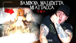 BAMBOLA MALEDETTA MI ATTACCA  FILMATO SPAVENTOSO  VM 18 [upl. by Nylirehc]