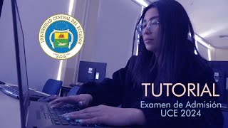 Tutorial Examen de Admisión UCE 2024 [upl. by Collier]