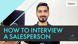 How To Interview A Salesperson  How To Hire Salesman  For Recruiter  HR  Managers [upl. by Blumenthal]