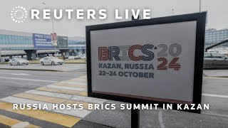 LIVE Russia hosts annual BRICS summit in Kazan  REUTERS [upl. by Erodavlas115]