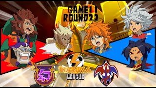 Inazuma League  G11 R22  Genei Gakuen VS Fire Dragon  Inazuma Eleven Go Strikers 2013 [upl. by Perdita]