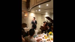 ☆結婚式式余興☆ 1人8役！ものまねメドレー 糸♪中島みゆき 20150913 [upl. by Aytac225]