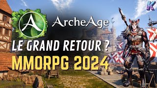 ARCHEAGE EN 2024 🤩 Un nouveau départ pour ce MMORPG GRATUIT  Découverte gameplay FR [upl. by Noelopan]