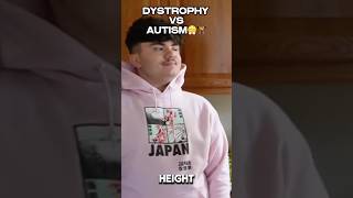 DYSTROPHY VS AUTISM🏋️‍♂️ WHO WILL WIN THE 3 ROUNDS gym funny shorts challenge [upl. by Gearalt790]