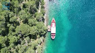 Lojena Beach Levrnaka Island Kornati National Park and Salt Lake Telascica Natural Park [upl. by Asyla]