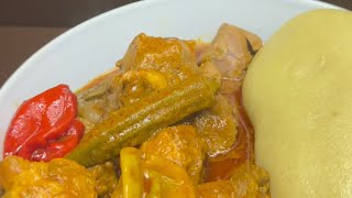 Un foutou banane sauce graine pour les flemmards et délicieux 🤤 [upl. by Vacuva]