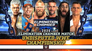 WWE Elimination Chamber 2025  Dream Card [upl. by Buschi]