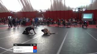 35 Kg Rr Rnd 5  Urijah Lopez Perrysburg Wrestling Club Vs Flynn Arnestad Tech Squad Wrestling C [upl. by Ora]