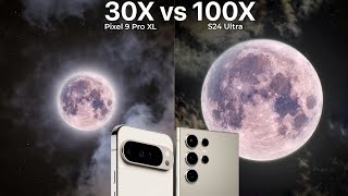 Google Pixel 9 Pro XL VS Galaxy S24 Ultra Live Zoom Test Comparison [upl. by Lener]