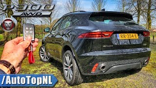 Jaguar E PACE P300 R Dynamic REVIEW POV Test Drive by AutoTopNL [upl. by Ancel]