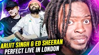 First Time Hearing Ed Sheeran x Arijit Singh live London  REACTION [upl. by Ofelia]