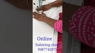 Basic tailoring class pre recorded video tailor liveonlineclass [upl. by Kirshbaum]