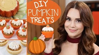 DIY PUMPKIN TREATS [upl. by Amata]