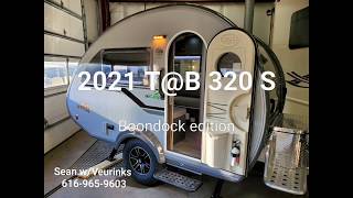 2021 NuCamp TAB TB 320S Boondock edition  quick look [upl. by Whitelaw]