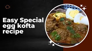 lets make Easy egg kofta recipe 😋 gurias lifestyle [upl. by Muncey]