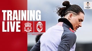 Live Training Liverpool vs Atalanta  UEFA Europa League [upl. by Boj34]