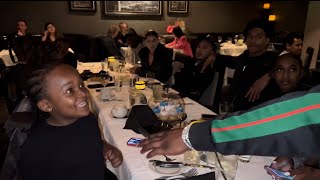 I Threw My 6 Year Old Son WooWop A Graduation Dinner [upl. by Alimrahs204]