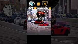 BMW 🆚 Lamborghini Challenge👿☠️👑 bmw automobile drift lambo [upl. by Lorilyn353]