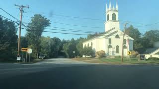 Driving from Concord to Barnstead New Hampshire [upl. by Eissac209]