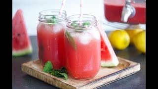 FR Citronnade Pasteque  Watermelon lemonade  CookingWithAlia  Episode 679 [upl. by Eckardt302]