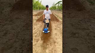 hillside hilly orchard greenhouse cornfield rotarytillage weeding ditching machine [upl. by Arracat]