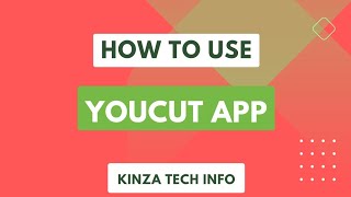 How to Use You cut Application easily by Kinza Tech info [upl. by Onoitna170]