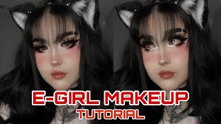 EGIRL MAKEUP TUTORIAL 2024  onigirinana [upl. by Py]