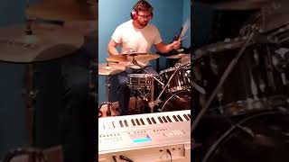 Aphex Twin Avril 14th Cover with Drums [upl. by Nylirac]