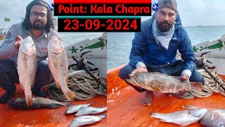 Fishing 2024  Churna Island  Giant Snappers  Handline Fishing  Aggressive sea [upl. by Sine]