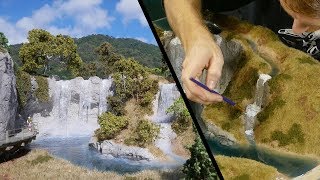 Building the ULTIMATE Waterfall Realistic Scenery Vol11 [upl. by Howes895]