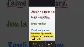 Fransızca günlük cümleler fransızcaöğrenmek fransizca français grammer [upl. by Nesto]