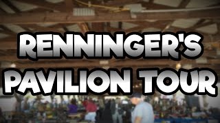 Renningers Antique Flea Market Adamstown PA Pavilion Walkthrough [upl. by Owain]